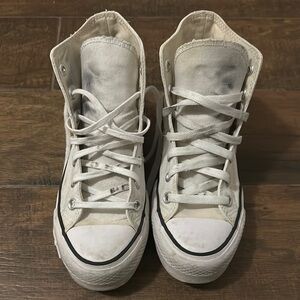 Converse Women's White High-Top Sneakers